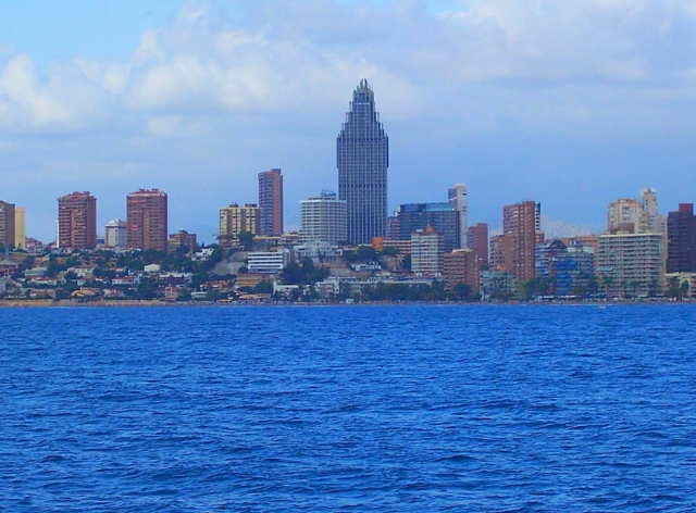  Benidorm vom Boot aus