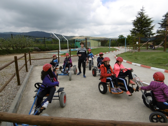 Karts a pedales.
