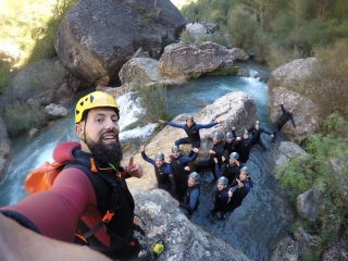 Canyoning in Los Cortados del Júcar + photos 3h