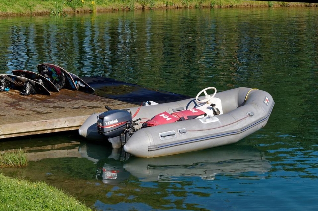  Unser Boot legte an