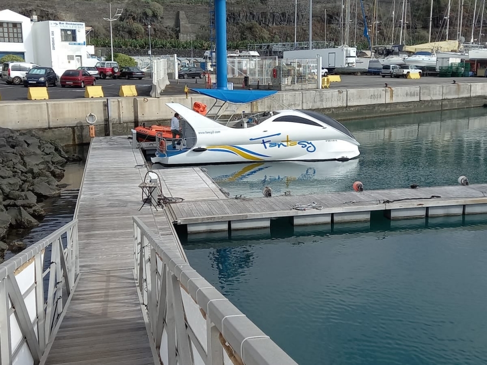 Barco pronto para zarpar 