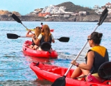 Excursion en kayak à Cabo de Gata, intermédiaire, enfants