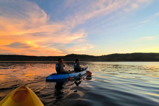  Pagayer dans le réservoir de Breña 
