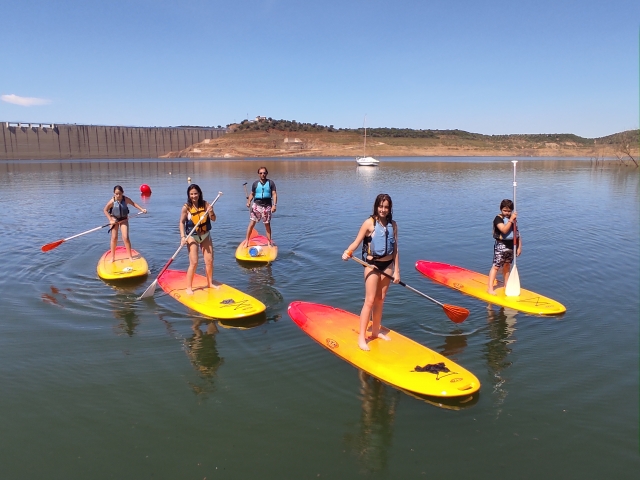 Paddle surf con gli amici 