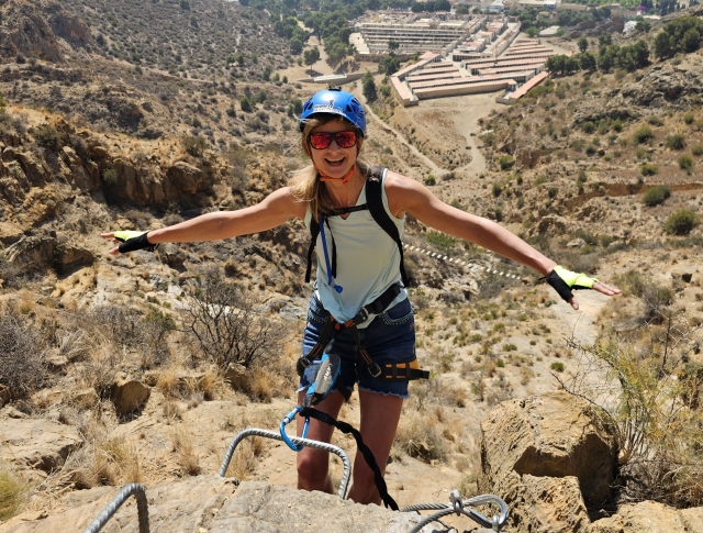 Godetevi una via ferrata ad Alicante 