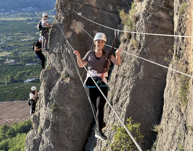  Ponti sospesi del via ferrata 
