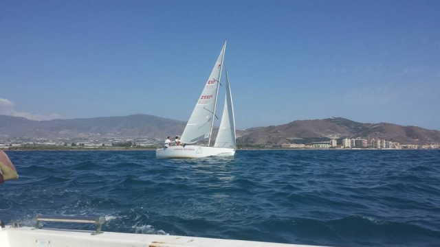 Our precious white sailboat 