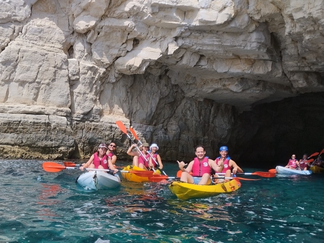 Rota de Caiaque com Snorkeling e Fotos Almería 3h