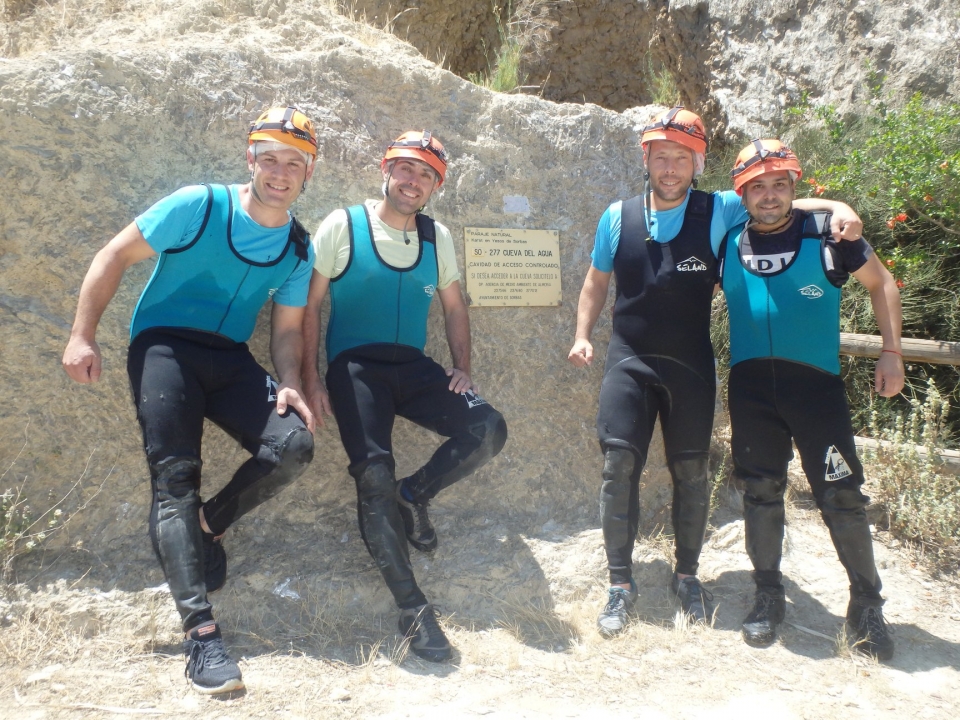  Expérience de spéléologie à Almeria 