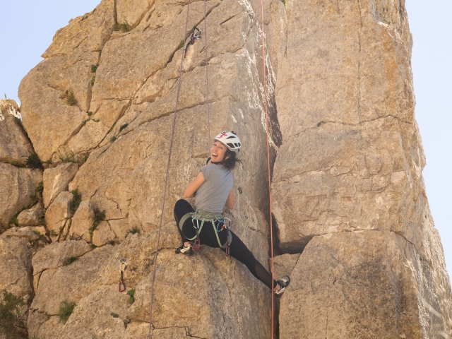 Baptism of rock climbing in the jet, 3-4h