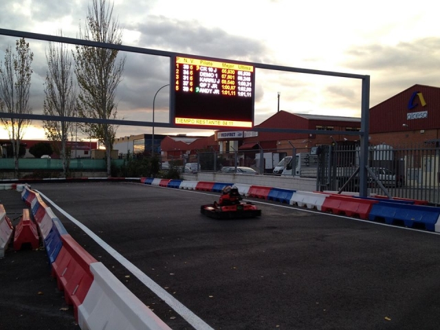  Circuit and time display 