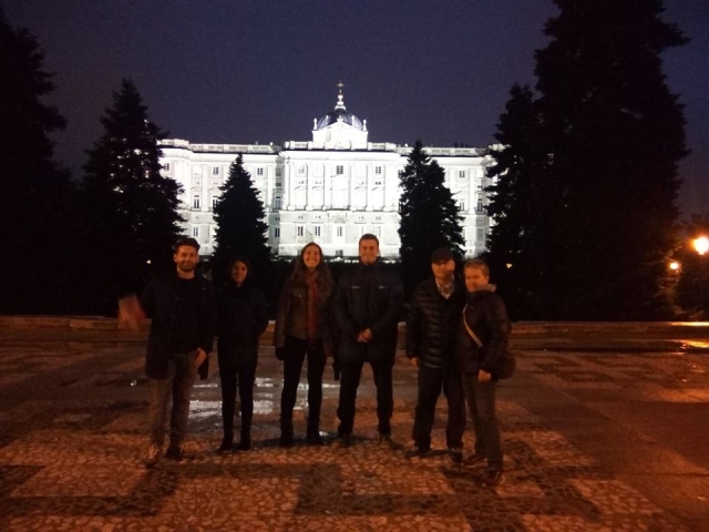 En el palacio Real de Madrid