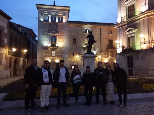 En la Plaza del antiguo Ayuntamiento
