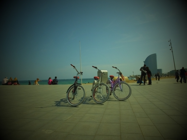 Bicis en Barcelona