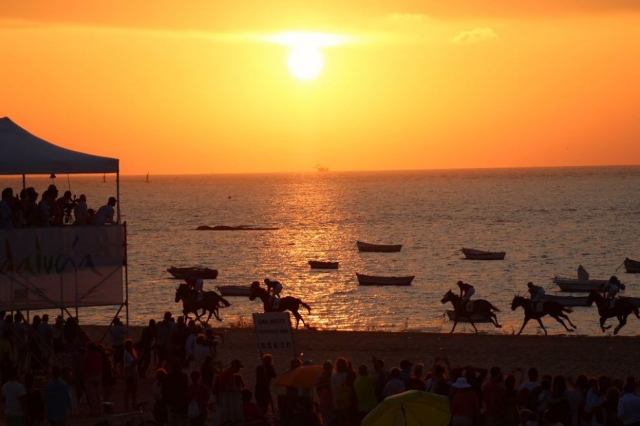 Las carreras se celebran hasta la caída del sol