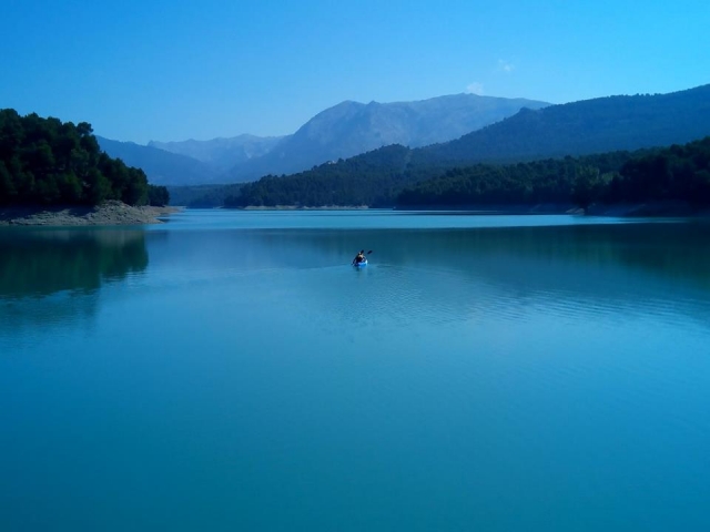  Kayak sur le lac 