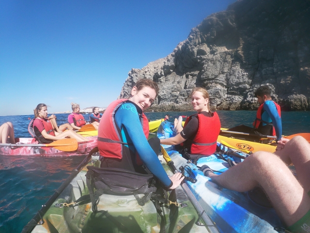  Itinéraire en kayak le long des plages d'Arona 