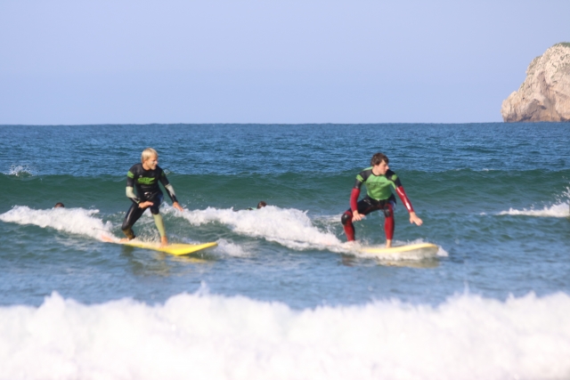Clases de surf en Suances