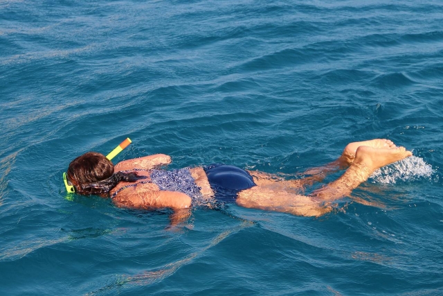  Girl Snorkeling