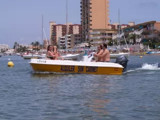 Boat rental without skipper in La Manga 5 hours