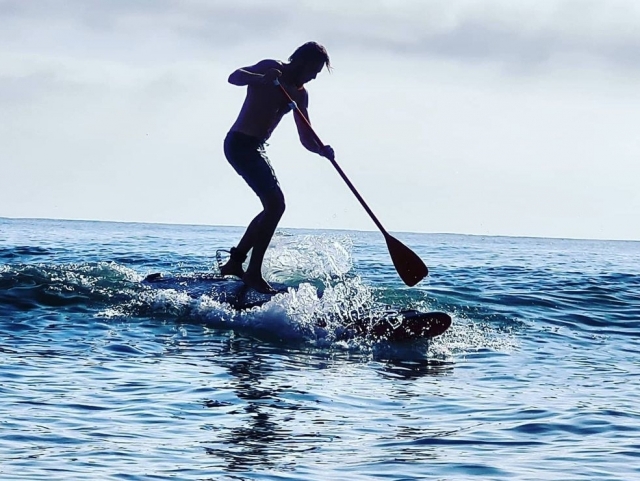 Curso de paddle board en Playa de Gancia