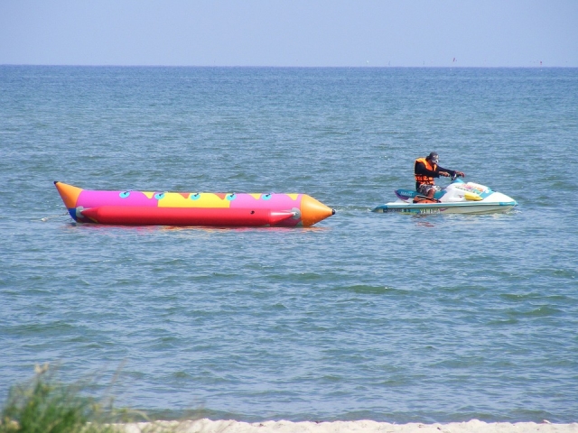 Emocion en banana boat