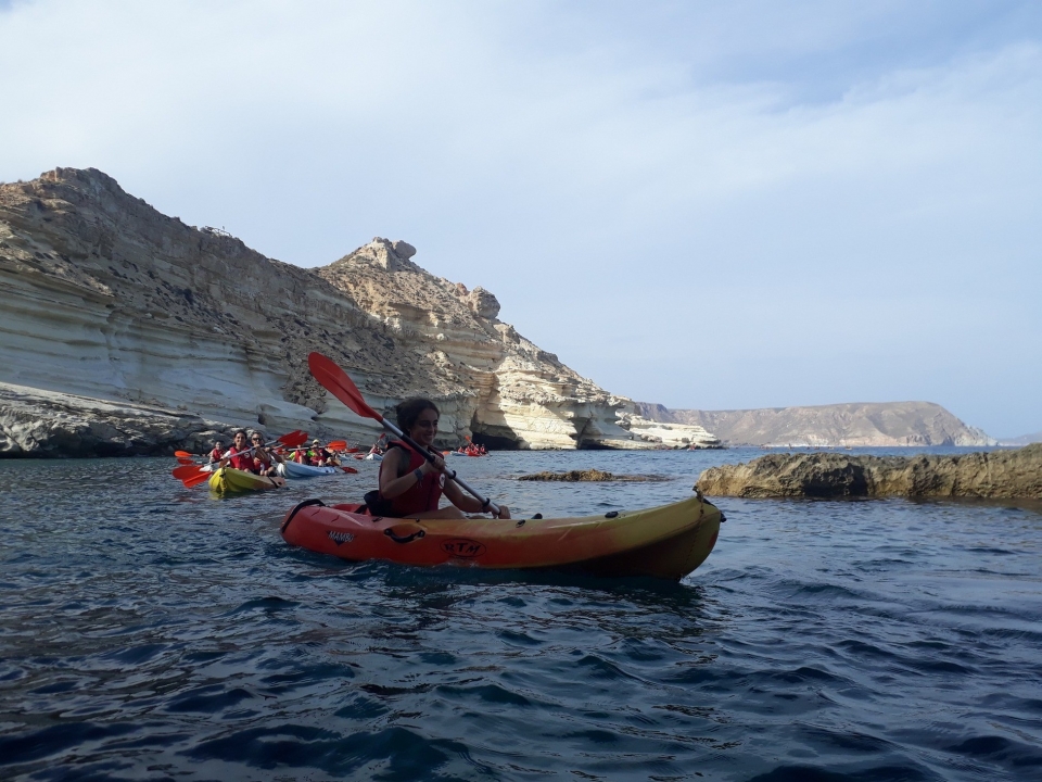  Itinerario in kayak ad Almería 