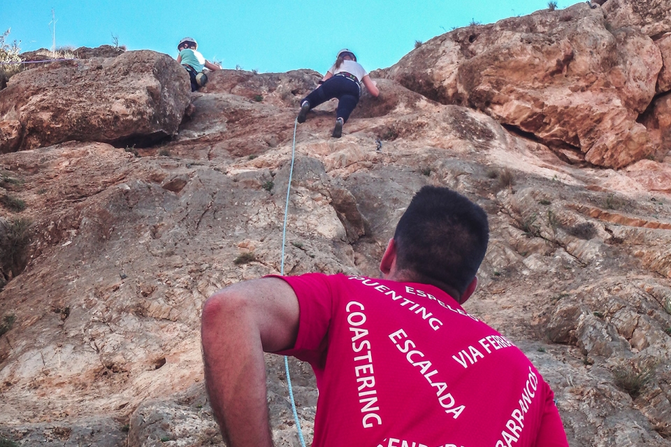 Curso de escalada en Andalucia