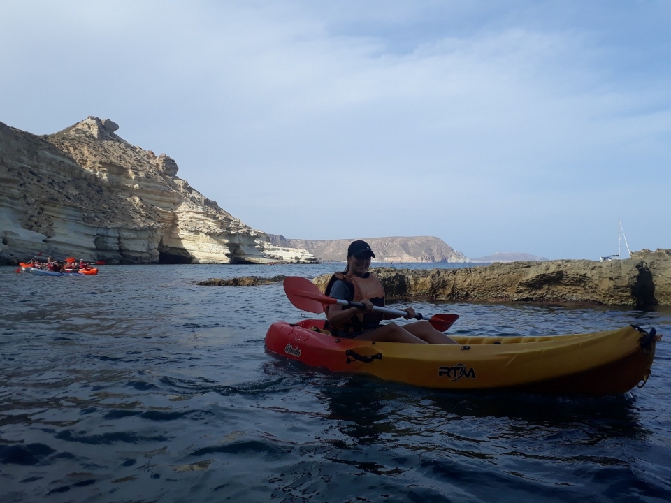 Itinerario in kayak attraverso Las Negras 