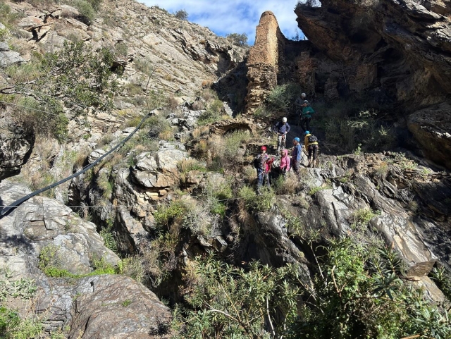  瓜伊诺斯铁索攀岩体验 