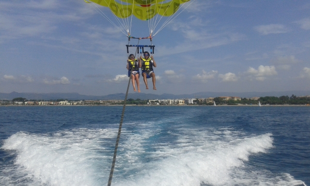 volando en pareja