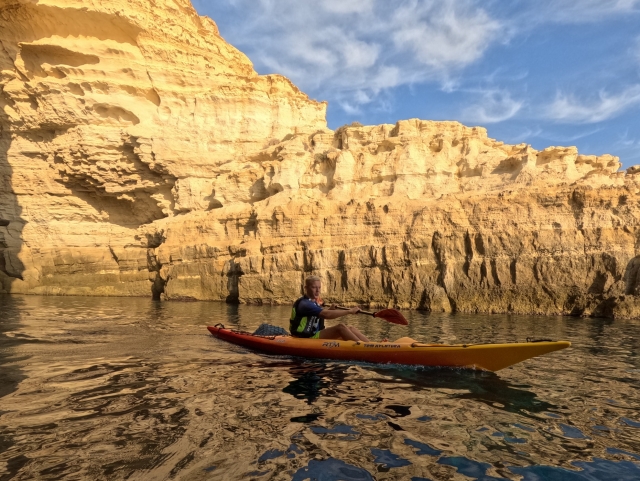 Ruta en kayak de 2 horas
