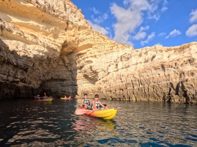 Cabo de Gata en kayak