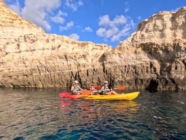 Kayak familiar en Almería