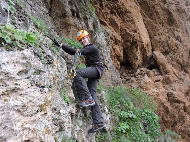 Ascension en via ferrata del Tajo de Ronda