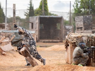 Zorbing+paintball in San Antonio de Benagéber, 2h