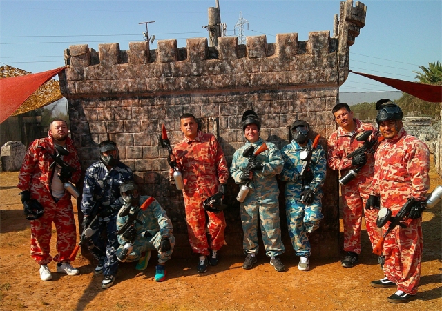  Paintball with friends