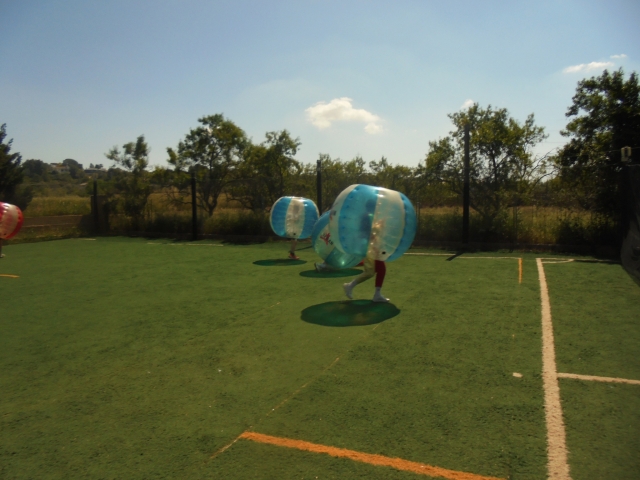  Zorbing in Valencia 