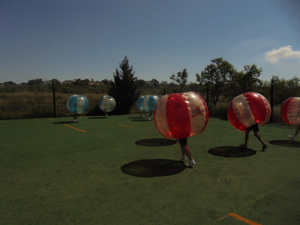  Bubble soccer in Valencia 