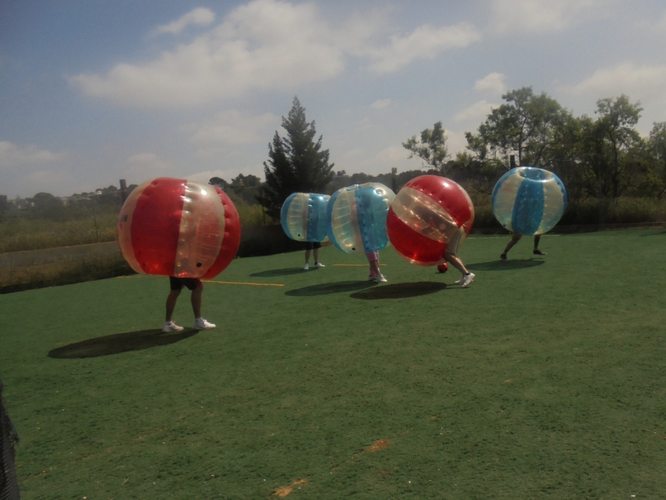  Zorbing match 