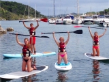 Paddle surf course in Fornells price for adults 3h