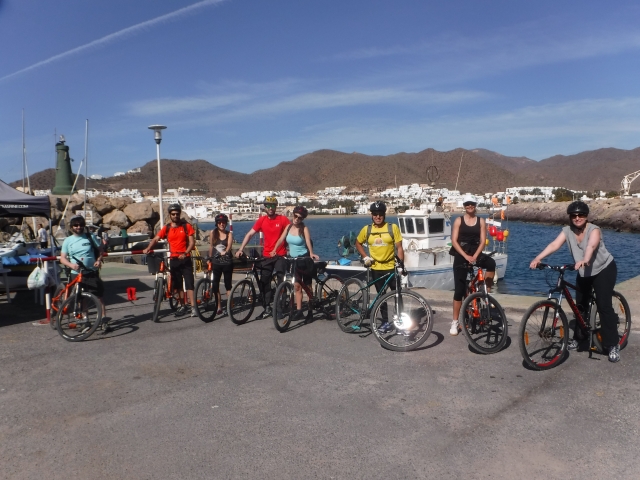 Subiendo en MTB