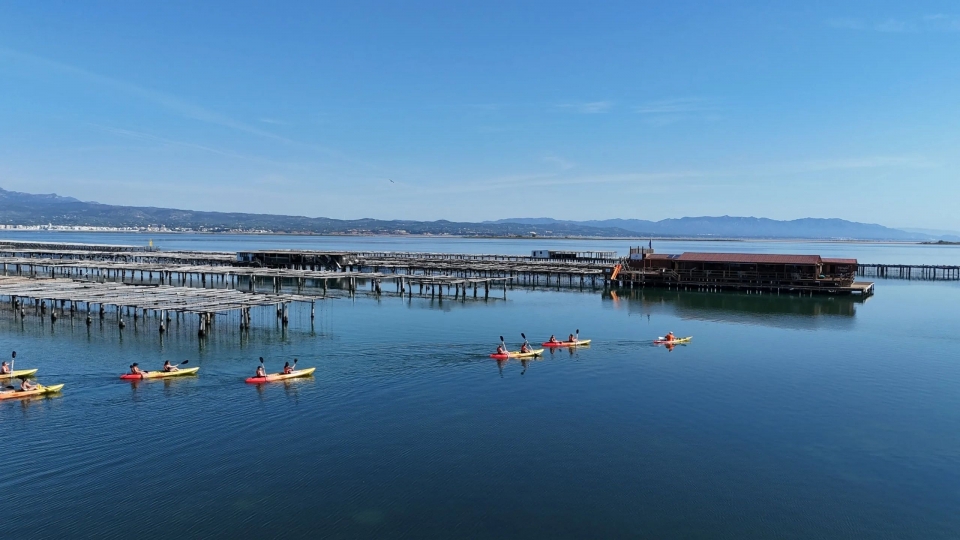 Paseo en canoa por la Bahía del Fangar