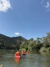 Parcours canoë à travers Miravet et Benifallet, enfants 2h30