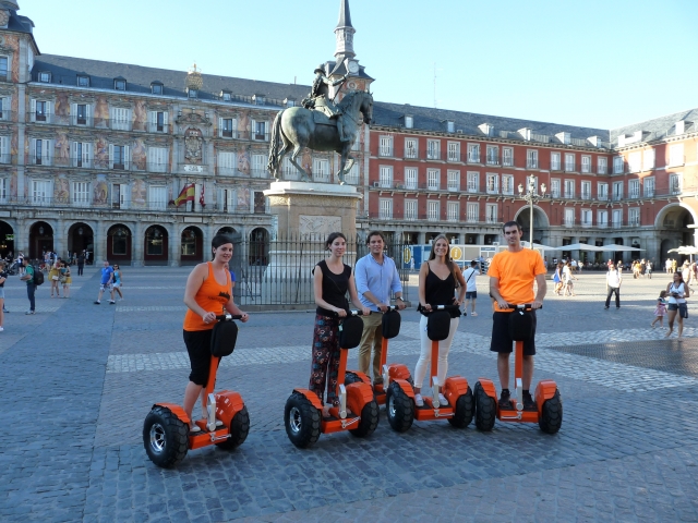 Itinéraire en Segway à travers Madrid 