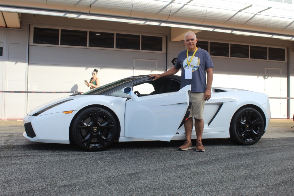 Lamborghini Gallardo en pista
