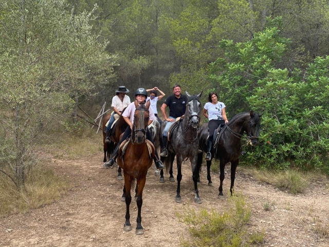 Pferdeweg für die Baix Ebre, 1H30 Minuten