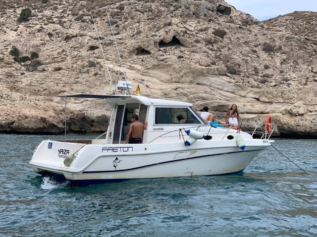  Yacht cruise from Agua Amarga beach 