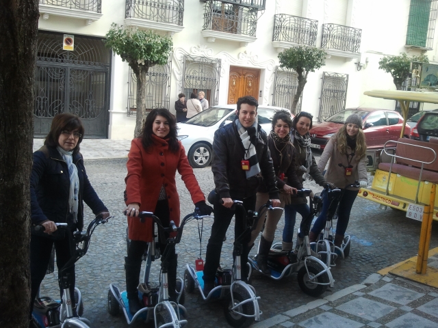 Paseo en depie electrico