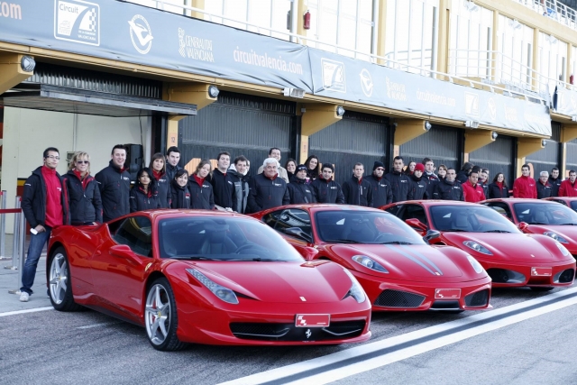 Flota de Ferraris F488
